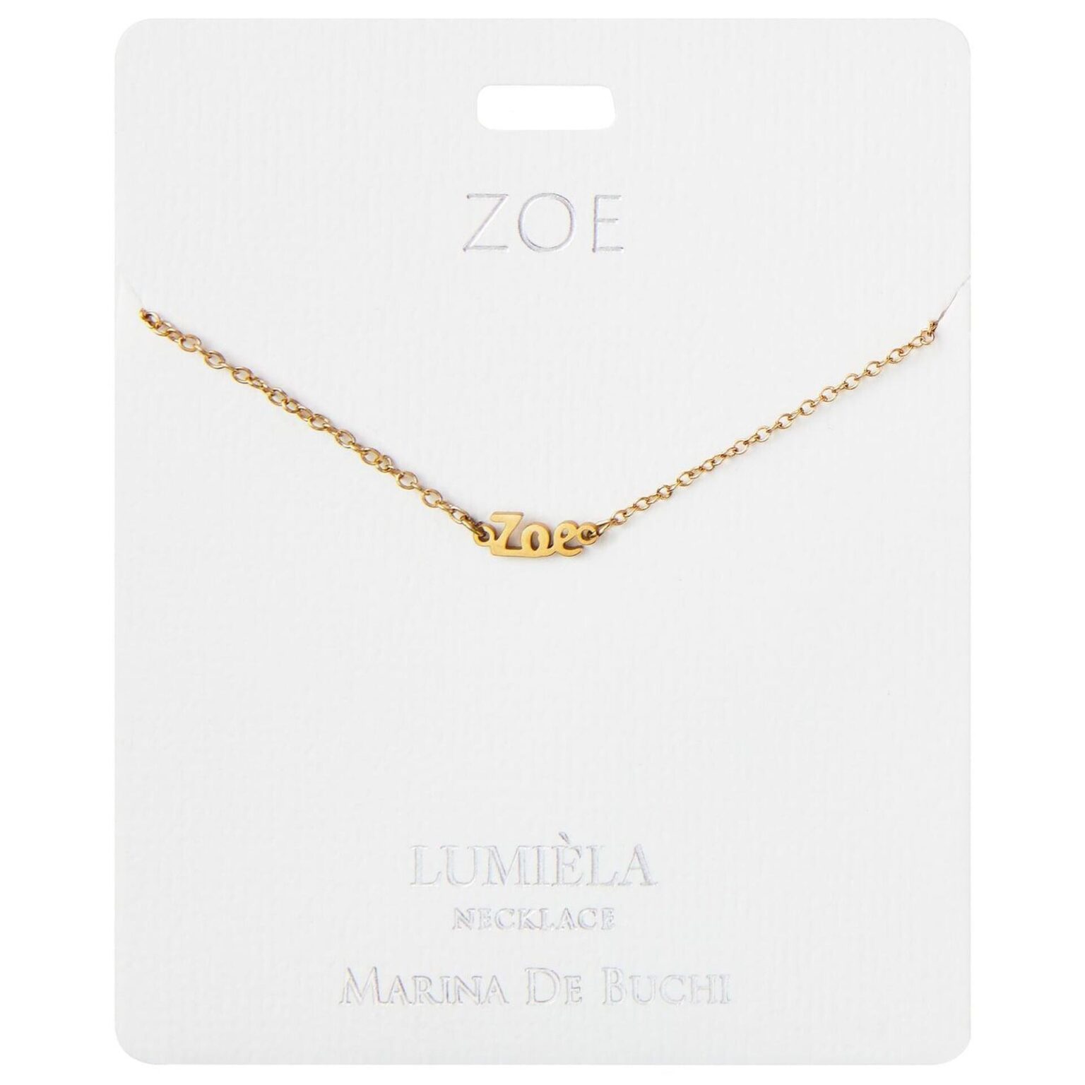 LUMIELA PERSONALIZED NAME NECKLACES - Buckley's Drug Store ...