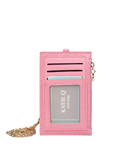Vs Pink Id Card Holder