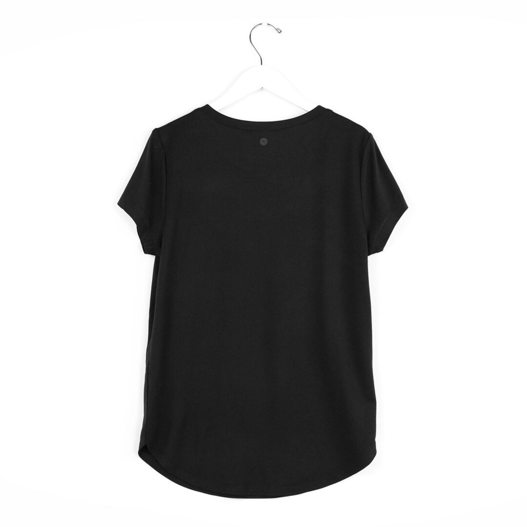 Black maternity t-shirts for woman