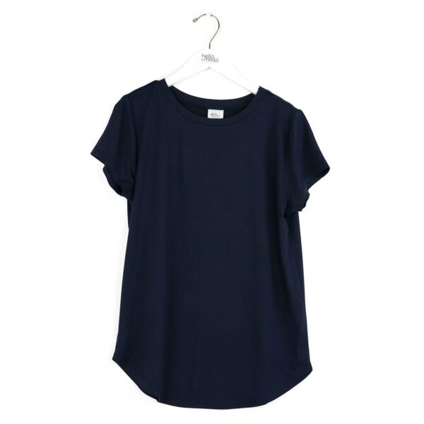 Royal blue maternity t-shirts for women