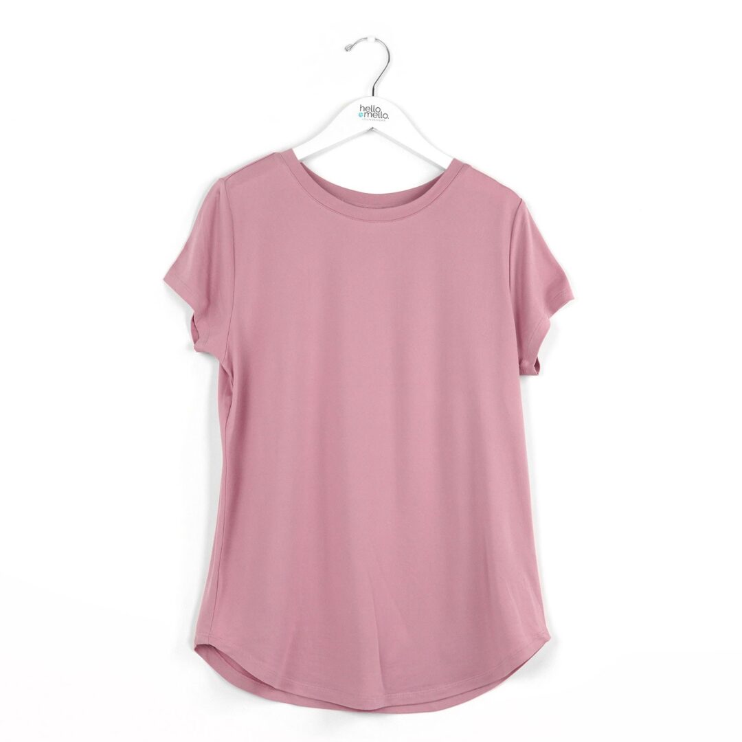 Pink maternity t-shirts for women