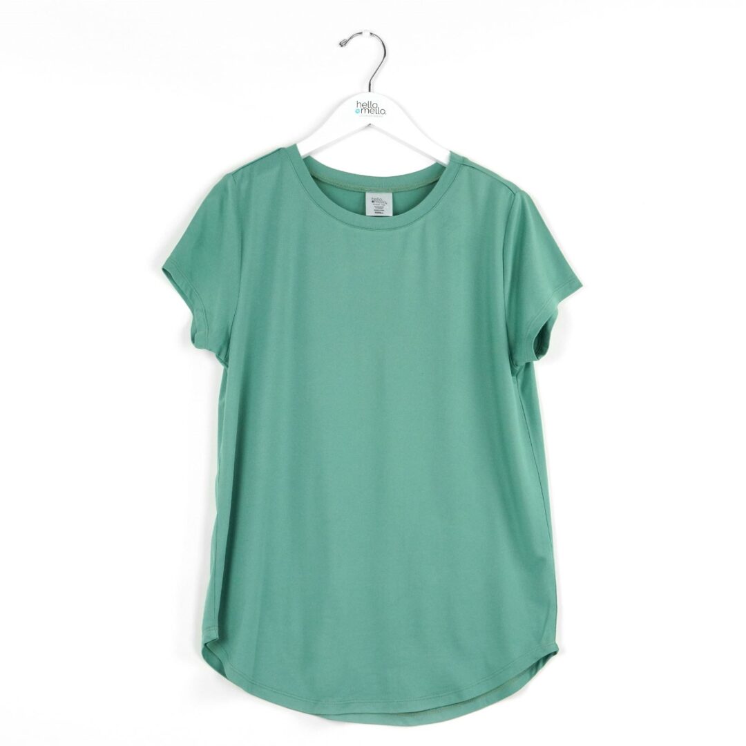 Green maternity t-shirts for women