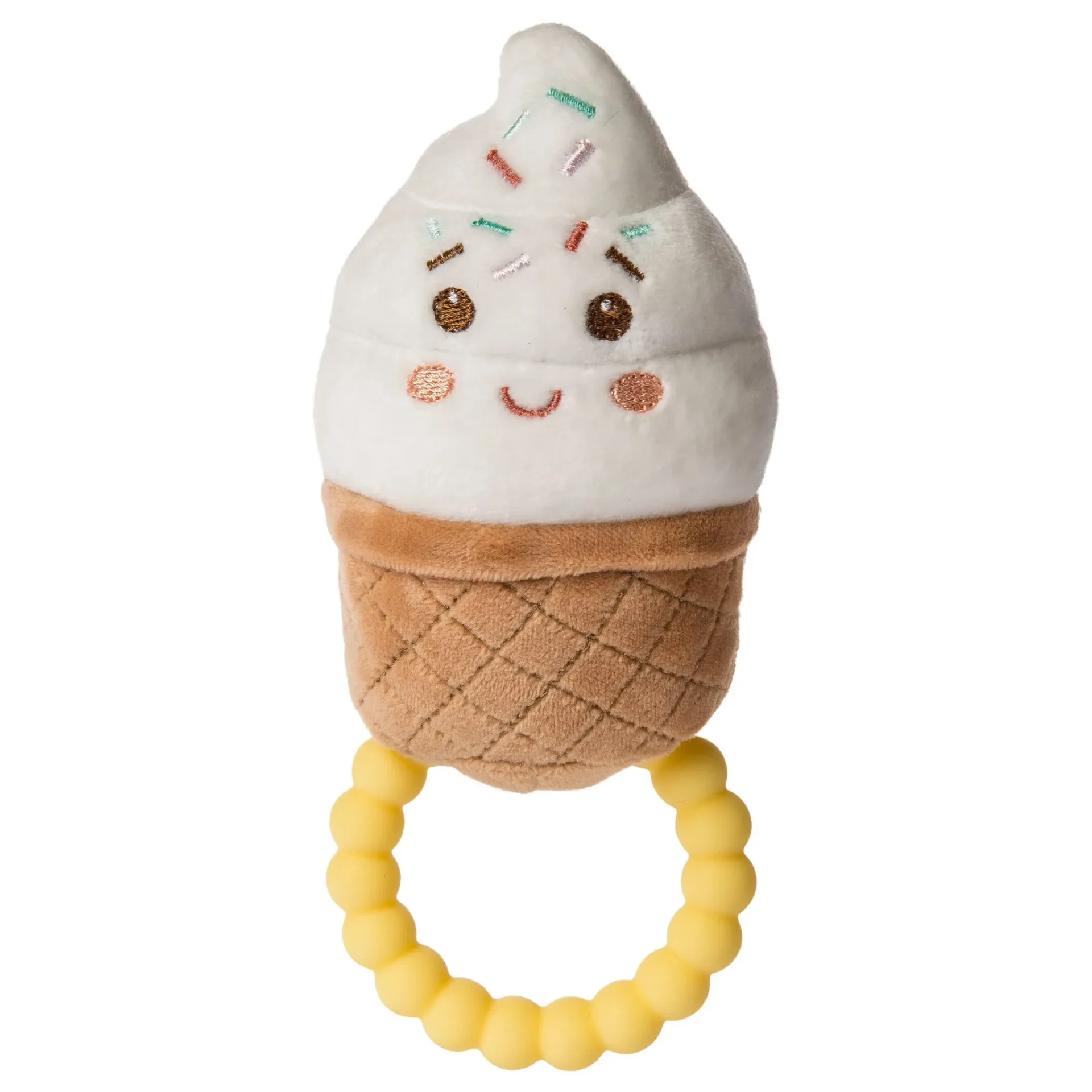 ice cream rattle toy that makes rattling noise
