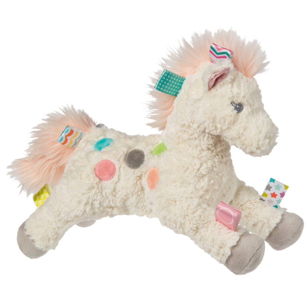 pony soft toy in white color for children